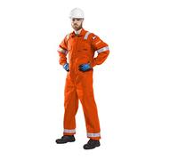 Roots Original RO23095 Flame Bus TER2 Nordic Work Overalls Orange - Size: 66