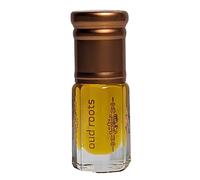Roots Oud Perfume Oil by Ghuroob Oud - 3ml Oud Oil Based Attar with Velvet Pouch | Deep Woody, Amber & Patchouli Fragrance | Alcohol-Free Arabian Attar Perfect for Ramadan & Eid Gifts