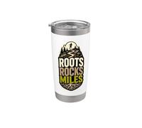 Roots Rocks Miles Rough Ground Stainless Steel Insulated Tumbler