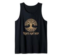Roots Run Deep Family Heritage Ancestry Lineage Genealogy Tank Top