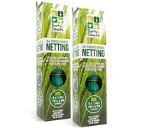Roots & Shoots 2x All Purpose Garden Netting 6m x 1.5m Butterfly Bird Pigeon Protection Net for Vegetables, Crop, Plants, Flowers, Trees & New Seeds