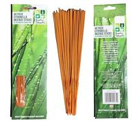 Roots & Shoots 40 Pack Citronella INCENSE STICKS Candles Outdoor Garden Anti Bug Fly Mosquito