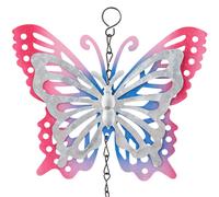 Roots & Shoots Butterfly Windchime Garden Decoration Assorted Colours