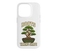 Roots Taking Shape Bonsai Plant Case for iPhone 14 Pro