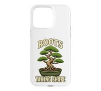 Roots Taking Shape Bonsai Plant Case for iPhone 15 Pro Max