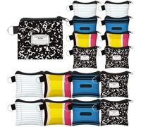 Roowest 20 Pieces Softball/baseball Small Coin Purse Mini Sport Team Gift Bulk Coin Pouch Bag Change Purse Pouch Party Favor Mini Wallet Bag with Zipper for Women Men Team Player Lover, colorful