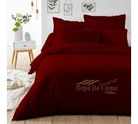 Ropa De Cama 1000 Thread Count Cotton Hotel Quality 3 PC Duvet Cover Set 100% Long Staple Egyptian Cotton In UK Double Burgundy Color