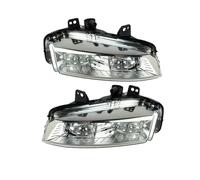 Ropaix Car Headlamp For Land For Rover For Range For Evoque 2011-2015 Front Bumper Anti Fog Light LR043663 LR026090 Lamp Assembly Headlight Assembly(Pair White)