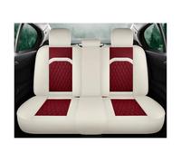 Ropaix Car Seat Covers For SKODA For Octavia A5 A7 For Kodiaq For Superb For Wagon For Fabia For Rapid For Yeti For Combi Car Seat Cover Full Set(Wine Red Rear)