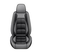 Ropaix Car Seat Covers PU Leather Universal Fit Car Seat Cover All-Season Protector Mat With Soft Cushion Full Package Seat Cover(Gray)