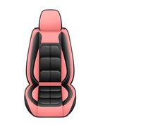 Ropaix Car Seat Covers PU Leather Universal Fit Car Seat Cover All-Season Protector Mat With Soft Cushion Full Package Seat Cover(Pink)