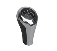 Ropaix Gear Stick Cover for BMW 3 5 6 Series E30 E36 E46 E53 E60 E61 E63 E65 E83 E87 E90 E91 E92 X1 X3 X5 Pen Gear Shift Knob Car Gear Shift Knob(6-Speed Chromed)
