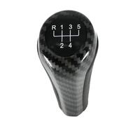 Ropaix Gear Stick Cover for BMW 3 5 6 Series E30 E36 E46 E53 E60 E61 E63 E65 E83 E87 E90 E91 E92 X1 X3 X5 Pen Gear Shift Knob Car Gear Shift Knob(5-Speed Carbon)