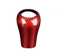 Ropaix Interior Trim for Benz A C E G Class W169 W204 W212 W463 for CLS X218 Real Hard Carbon Fiber Car Gear Shift Knob Panel Cover Car Interior Trim Strips(Red Carbon)