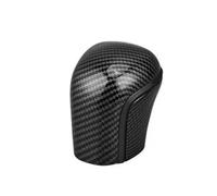 Ropaix Interior Trim for Toyota for Corolla 2019-2024 for Camry 2018-2023 Car Trim Gear Shift Knob Cover Lever Stick Head Car Interior Trim Strips(Black Carbon Fiber)