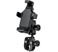 Ropaix Phone Bike Mount For BMW For S1000RR For S 1000 RR Motorcycle Mirror Navigation Phone Support Handlebar Bracket Phone Holder Stem(Handlebar Type)