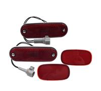 Ropaix Rear Bumper Tail Light For Toyota For RAV4 2.0L 1996-2000 Front Or Rear Left Or Right Reflector Fender Marker Light Lamp Or Bulbs Or Cables Fog Light Reflector(4 Sides Kit)
