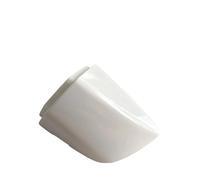 Ropaix Side Exterior Door Handle for Seat for Alhambra 2010 2011 2012 2013 2014 2015 1K8837879 Front Left Door Handle Lock Cylinder Cap Key Cover(White)