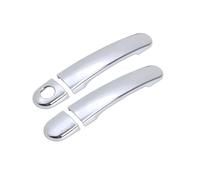 Ropaix Side Exterior Door Handle for SEAT for Ibiza 6J Mk4 6L Mk3 FR for Cupra 2004-2016 Gloss Black Chrome Car Door Handle Covers Styling Stickers(Model H)