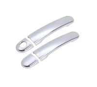 Ropaix Side Exterior Door Handle for Seat for Ibiza MK3 6L 2003 2004 2005 2006 2007 2008 2009 Chrome Carbon Fiber Car Door Handle Covers Car Stickers(Model H)