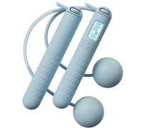 Ropceless Jump: Weighted Wireless Skip Rope, Digital Counting Fitness Trainer | Adjustable Indoor Exercise Rope for Cardio Workout, Fat Burning, Fitness Equipment