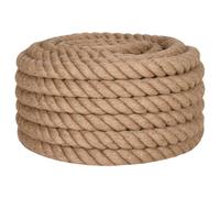 Rope 100% Jute Natural Hemp Cord Sisal Rope Multi Purpose Rope Cable vidaXL