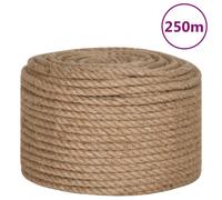 Rope 100% Jute Natural Hemp Cord Sisal Rope Multi Purpose Rope Cable vidaXL