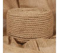 Rope 100% Jute Natural Hemp Cord Sisal Rope Multi Purpose Rope Cable vidaXL