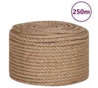 Jute Rope 10mm x 250m Natural 100% Jute Twine Beige Durable Garden Outdoor Craft