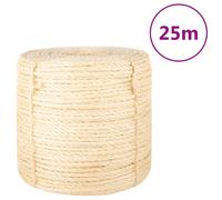 Rope 100% Sisal Twisted Twine Braided Rope Cat Scratching Twisted Rope vidaXL