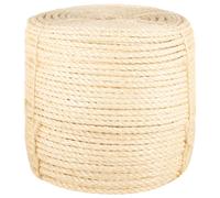 Rope 100% Sisal Twisted Twine Braided Rope Cat Scratching Twisted Rope vidaXL