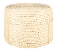 Rope 100% Sisal Twisted Twine Braided Rope Cat Scratching Twisted Rope vidaXL