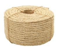 Rope 100% Sisal Twisted Twine Braided Rope Cat Scratching Twisted Rope vidaXL