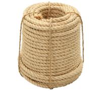 Rope 100% Sisal Twisted Twine Braided Rope Cat Scratching Twisted Rope vidaXL