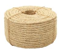 Rope 8 mm x 100 m Natural 100% Sisal Durable Garden Craft Twine Heavy-Duty
