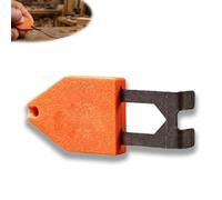 Rope Anchor Hook for Chalk Line - Portable One-Handed Operation End Hook Tool, Durable & Unique Design for Easy Chalk Line Anchoring, Ideal for Carpentry & DIY Projects (1pcs)