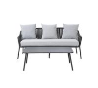 Rope and Metal Lounge Set