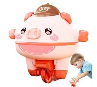 Rope Balancing Toy, Gyroscope - Unicycle Pig Novelty Tightrope, Funny Toy, Interactive Educational Toy, for Competence Development, Multipurpose Outdoor Indoor Utility