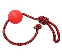 Rope Ball Chew Toys for Dogs Cats Pets, Indoor Outdoor Interactive Dog Rope Toys, Suitable for Pets Dental and Mental Health, Fun and Excercise, Ball 5cm, Rope 32cm