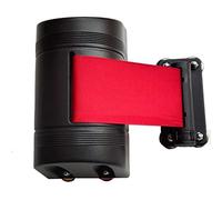 Rope barrier, Magnetic Wall Mount 2/3/5/10M Mounted Belt Barrier with ABS Case, Automatic Locking Function for Crowd Control(5m/16.4ft)