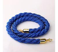 Rope barriers,Queue barrier rope, Rope Barrier Belt Grey Stanchion Rope 3/4/5/6Ft, Silver with Hooks, Braided Hemp Rope for Queue Divider, Rope Barrier 1/2/3M,Twisted Hemp Rope Queue Line Barrier(2ft/