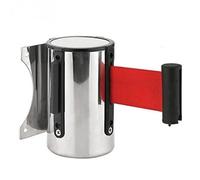 Rope Barriers Stainless Steel Retractable Queue Barrier Wall Mount Multicolor 2-300cm(2meter)