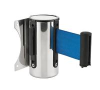 Rope Barriers Wall Mount Retractable Queue Barrier 5m Multicolor(Blue)