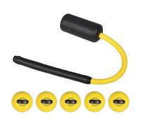 Rope Bat - Rhythm Trainer for Swing Timing | Flexible Hitting Aid with Balance Feedback Motion Control & Coordination Practice Gear for Home Drills, Backyard, Indoor Reps and Skill Growth