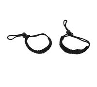 Rope Bottle Carrier Durable Hand Weaving Survival Umbrella Rope Cup Holder Handle for Outdoor Activities Black