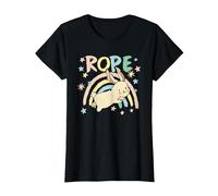 Rope Bunny Shibari Bondage T-Shirt, Women, Black, 3X-Large