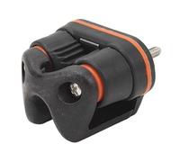 Rope Cam Cleat, Durable Cam Clamp Guide Secure Hold Strong Breaking Load Ball Bearing Easy Engagement for Kayak (Small Size (3-6mm))