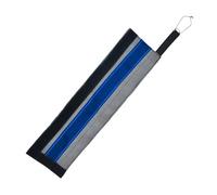 Rope Chafe Guard Sleeve - Wear-Resistant Roope Protector Sleeve, Protective Roppe Guard For Outdoor Rock Climbing | Mountaineering Aerial Work Rappelling Gear Artificial Leather 50cm Black 1pc