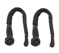 Rope Chain, Light Light Sustainable 38000LBS to Tear of the Rupture Force for the Boat for the Truck (Black)
