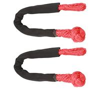 Rope Chain, Light Light Sustainable 38000LBS to Tear of the Rupture Force for the Boat for the Truck (Red)